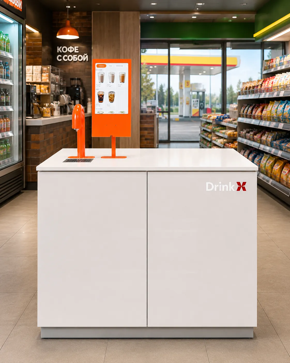 Станция DrinkX — АЗС